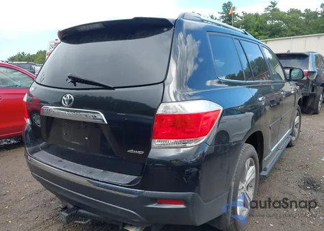 2012 Toyota Highlander Limited V6 z USA, uszkodzony, nr VIN 5TDDK3EH6CS128269